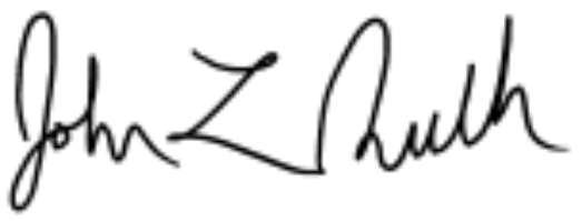 John Ruth signature