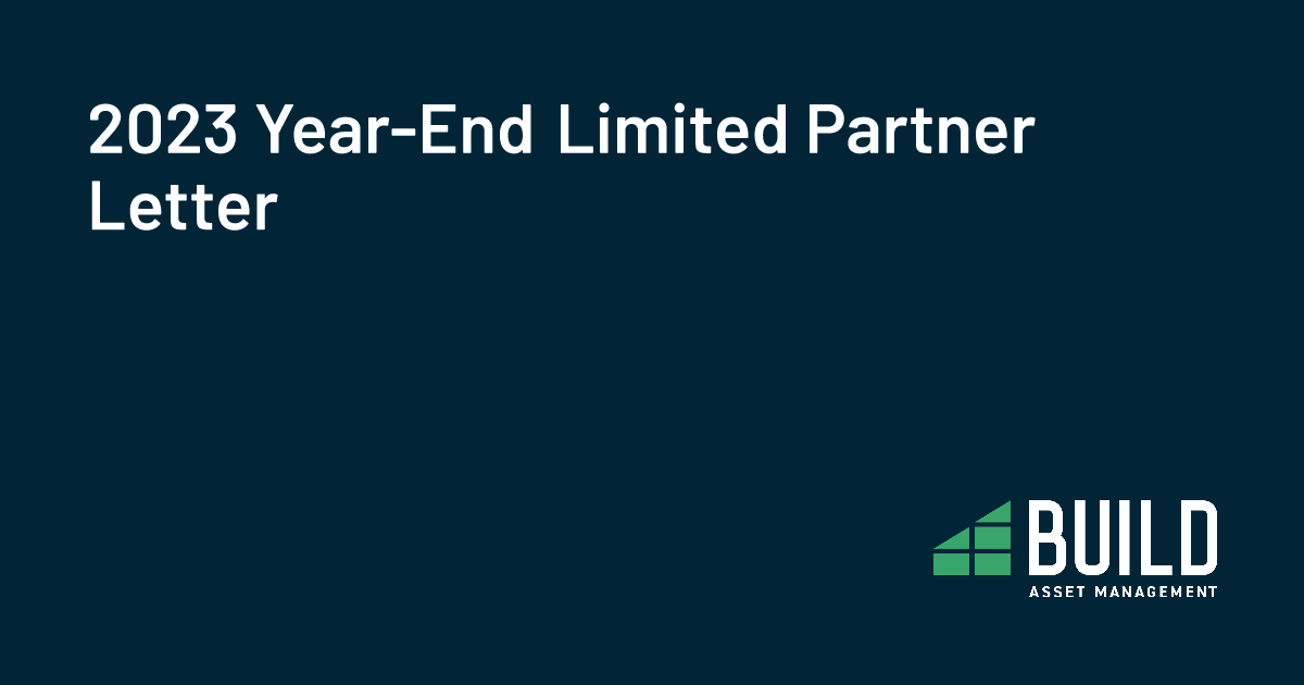 2023 Year-End Limited Partner Letter